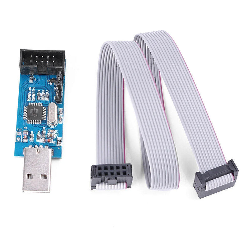 ATMEGA8 ATMEGA128 USBASP AVR Programmer Adapter 10 Pin Cable