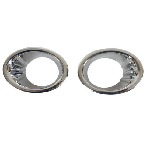 Fog Light Surround Cover Trims Chrome Pair Fits Mazda BT-50 Pickup UTE 2006-11