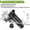 Volvo XC60 Windshield Washer Pump w/Grommet (2009-2023)