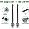 Dodge Dart 6pcs Suspension Kit Inner/Outer Tie Rod Ends (2013-2016)