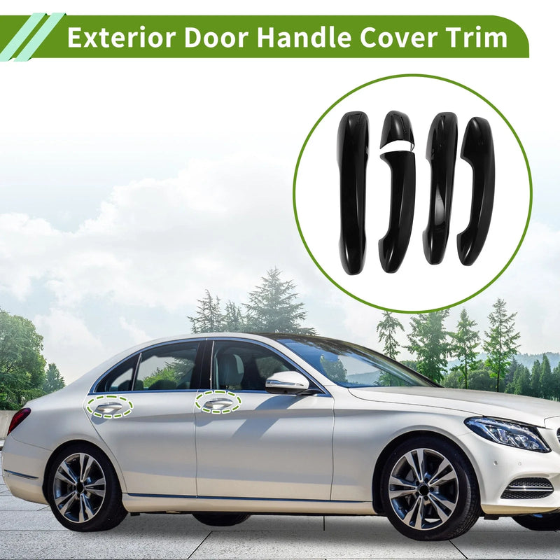 Mercedes-Benz C GLC Class Exterior Door Handle Cover Trim (2016-2020)