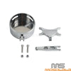 Harley Softail Fat Bob 1-1/4" T-Bar Riser Digital Gauge Mount (2018)