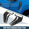 Ford F150 Carbon Fiber Side Vent Fender Badge Covers (2021-2022)