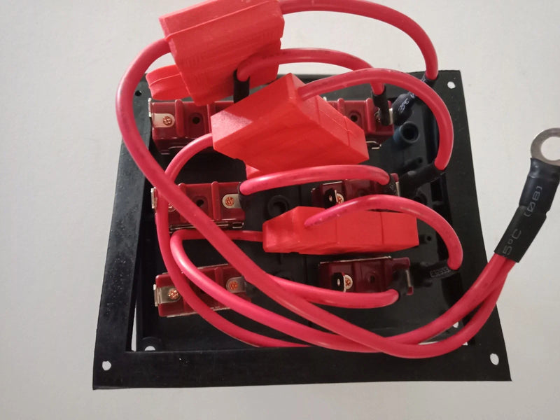Marine Applications Switch Panel 6 Gang 12V/24V Grey Waterproof