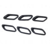 Maserati GC Carbon Fiber Wheel Fender Trim Covers (2007-2017)