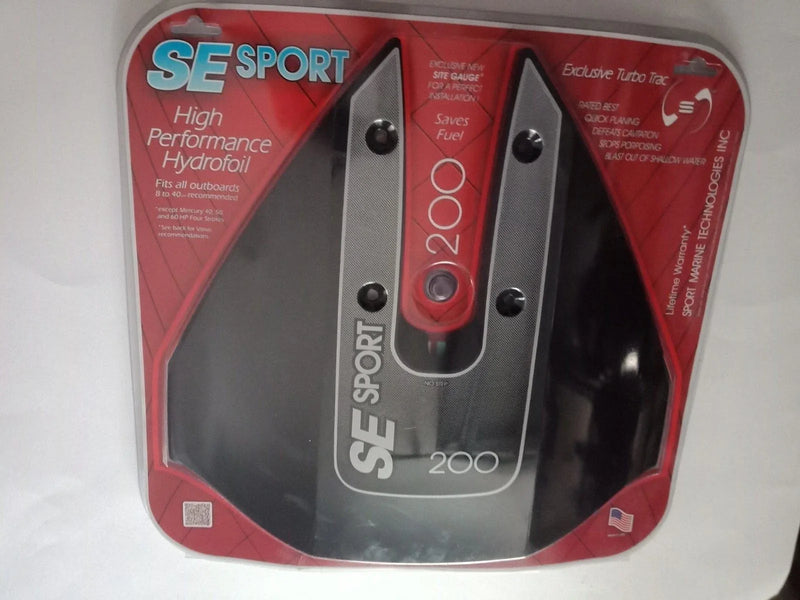 1SE Sport 200 Turbo Outboard 8-40 HP High Performance Hydro Foil