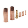 MIG 170 Welder 8 pcs Flux Nozzle Tip Kit (No specific years available)