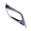 Toyota Highlander Chrome Rear Bumper Fog Light Covers (2020-2022)