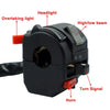 Car Motor Handlebar Horn Button Turn Signal Fog Light Switch (22MM)