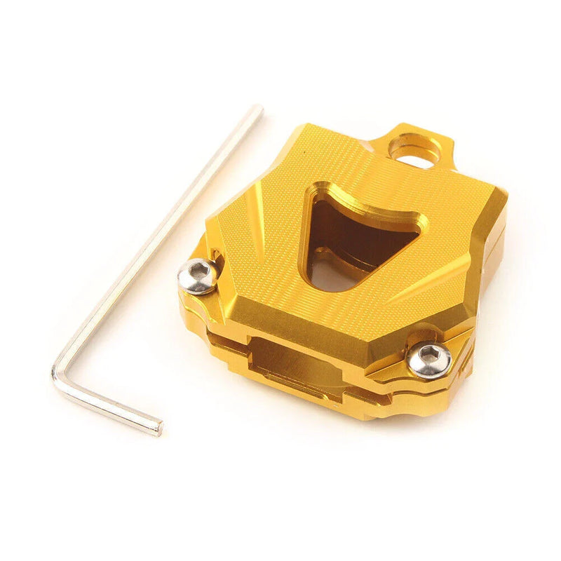 Yamaha MT09 MT07 MT10 FZ07 FZ09 FJ-09 Gold CNC Motor Key Shell Case Cover (2014-2023)
