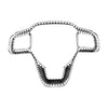 Ford Mustang 2024 100% Carbon Fiber Steering Wheel Frame Cover Trim