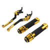 Kawasaki Ninja ZX6 Folding Extendable Brake Clutch Lever Grip Set