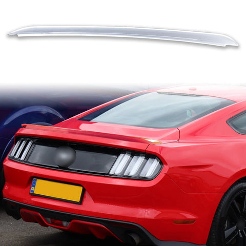 Ford Mustang S550 Coupe Silver ABS Boot Spoiler (2015-2023)