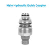 Bobcat Hydraulic Flat Face Quick Coupler 46mm
