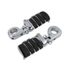 Harley Touring & Softail Chrome 1-1/4" Highway Bar Footpegs