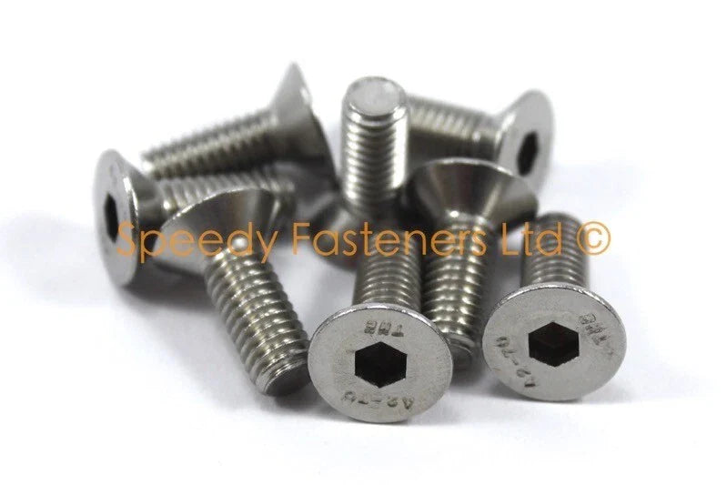 Peugeot 106 / 107 / 207 / 206 / 306 / 307 / 409 disc brake bolts stainless X 8