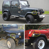 Jeep Wrangler YJ Front Fender Bumper Side Marker Lights (87-95)