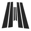 Honda Accord (1998-2002) Black 6 Pcs Door Pillar Window Trim