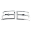 Honda Goldwing GL1800 ABS Chrome Rear Speaker Armrest Trim (2001-2005)