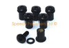 Honda VFR750F Fork head bolts Aluminium Black (1986–1987)