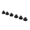 Harley Touring Road King Electra Glide 6 x Rubber Side Cover Grommets (1996-2007)