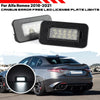 Alfa Romeo Giulia Stelvio License Plate Lamp 6000K White LED (2017–2022)