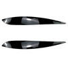 VW Polo 9N 9N3 Headlight Eyelid Trim 1 Pair (2005-2009)