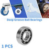 Deep Groove Ball Bearings 28x68x18mm 1 Pcs Silver Tone