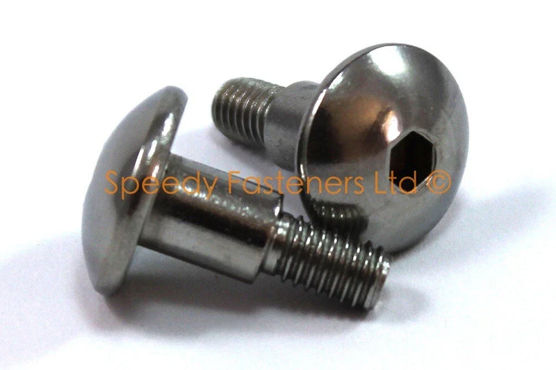 Suzuki 2 x Tornillos Inoxidable m6 X 20mm + 10mm Hombro