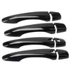 Nissan Rogue Murano Maxima Glossy Black Door Handle Cap Cover (2014-2023)