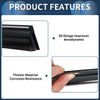 Honda CR-V 2012 Side Window Vent Visors Black 1 Set Window Deflectors