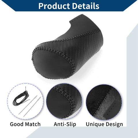 Chevrolet Malibu (2016-2020) Black Carbon Fiber Gear Shift Knob Cover