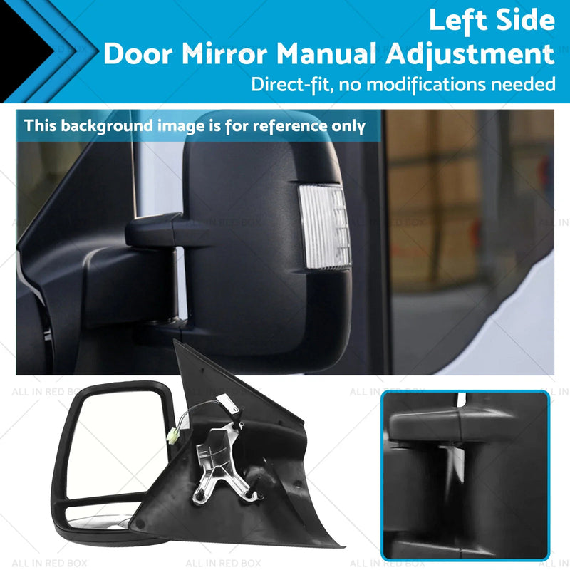 LDV V80 LH Side Manual Door Mirror (2013 - Present)