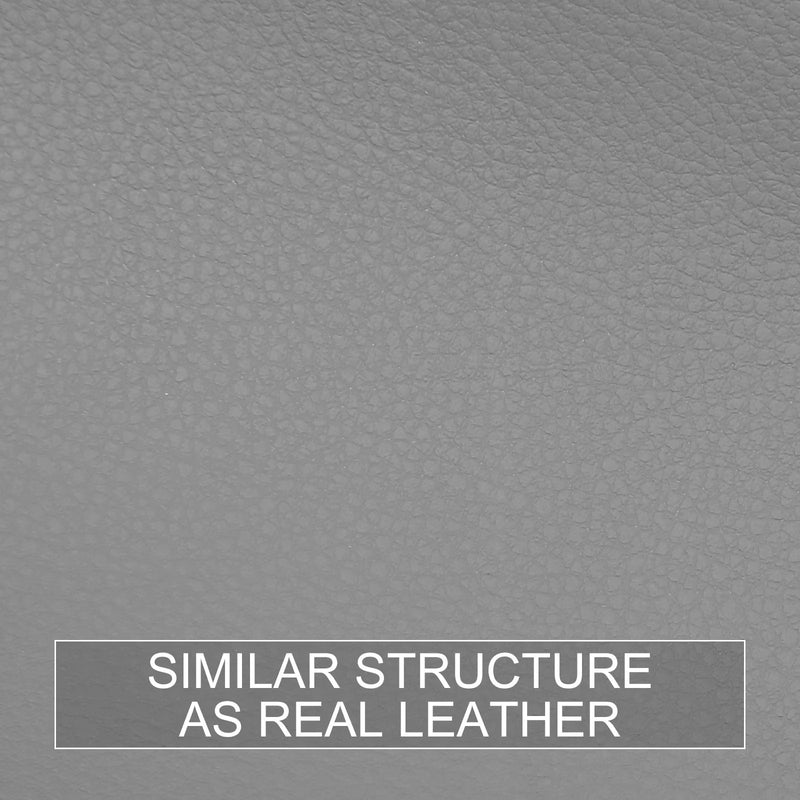 Ford Mustang Gray Microfiber Leather Door Panel Insert Covers (2015-2023)