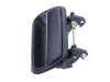 Toyota Hilux 2 x Rear Door Handle Outer Gloss Black Lever (1988-1997)