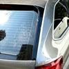 Skoda Octavia Estate 2 x Rear Window Canard Spoiler Covers (2014-2019)