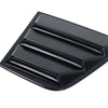 Dodge Charger Body Side Window Cowl Louvers Air Vent Scoop Shade Cover Black (2011-2023)