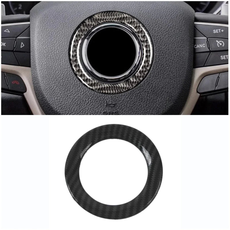 Jeep Grand Cherokee Carbon Fiber Steering Wheel Cover Trim (2014-2021)
