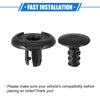 Honda - Plastic Black Automotive Clips Fender Liner Clips 20 x