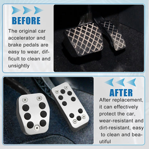 Ford Focus Accelerator & Brake Pedal Cover Set (2014-2018)