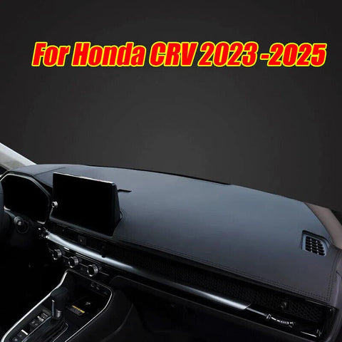 Honda CR-V Black Leather / Dashboard Cover / Pad Mat (2023–2025)