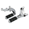 Harley Sportster Chrome Passenger Footpeg Mount Bracket (2014-2022)