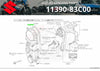 Suzuki Jimny JA11 JA12 Timing Belt Cover Outside