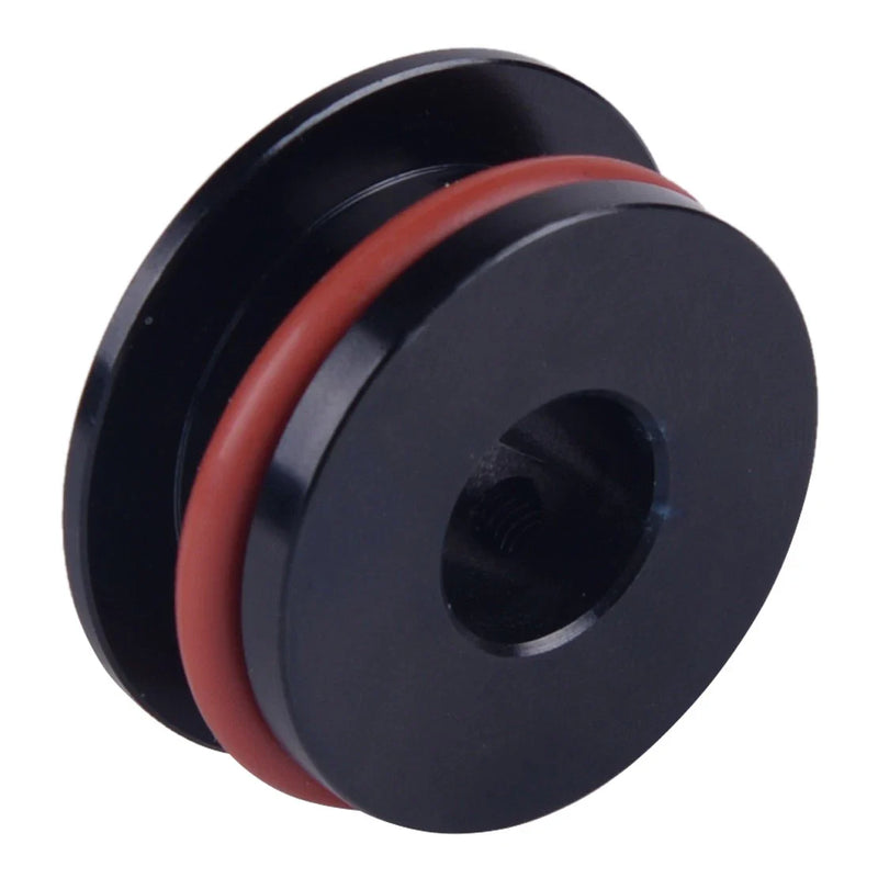 Car Boat Retainer Adapter Clip Black Aluminium 12mm Hand Lever Gear Knob