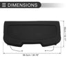 Ford Fiesta (2013-2017) Black Rear Parcel Shelf Boot Load Cover