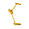 Make & Model Gold Aluminum Motorcycle Dual Way Gear Shift Lever Pedal