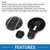 BMW Mini Cooper 3 Buttons Keyless Entry Remote Fob Case (2015 - 2017)