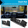 Toyota Prado 150 Series Dash Mat Anti-Slip Microfiber Leather (09-24)