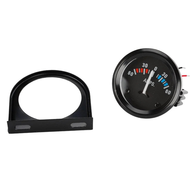 Car, Truck, ATV 60-0-60AMP 52mm Current Gauge (12V)