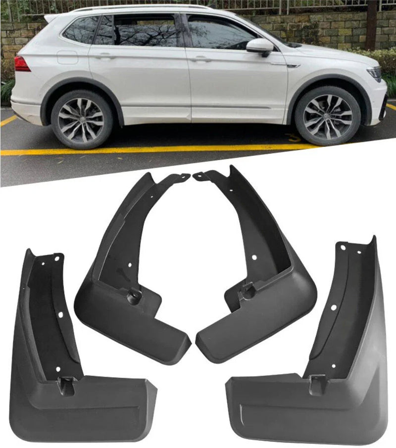 VW Tiguan R-Line 4 x Mud Flaps Splash Guards Fender Mudguard (2020–2021)